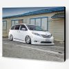 White Toyota Sienna Paint By Number