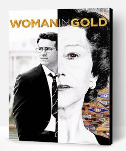 Woman In Gold Movie Poster Paint By Number