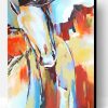 Abstract Impressionist horse Paint By Numbers