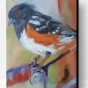 Abstract Towhee Paint By Number