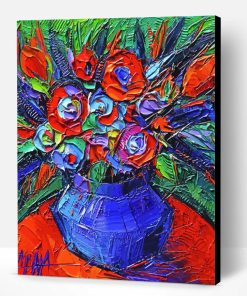Abstract Bouquet Art Paint By Number