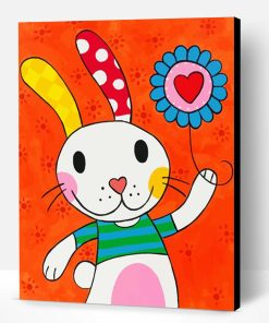 Adorable Bunny Paint By Number