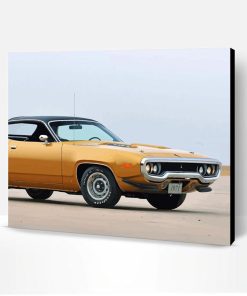 Aesthetic 1971 Road Runner Paint By Number