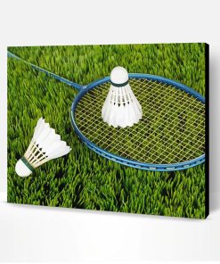 Aesthetic Badminton Paint By Number