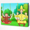 Aesthetic Curious George Mr Renkins Paint By Number