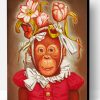 Aesthetic Cute Female Monkey Art Paint By Number