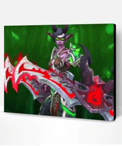 Aesthetic Demon Hunter Paint By Numbers