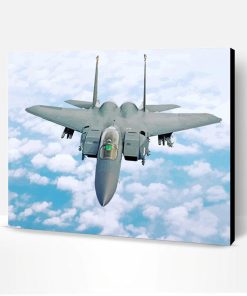 Aesthetic Fighter Jet 15E Paint By Number