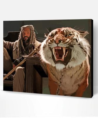 Aesthetic King Ezekiel and Shiva Paint By Number