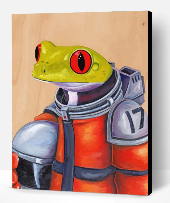 Aesthetic Space Frog Paint By Number