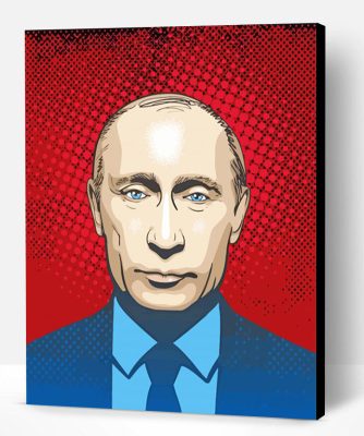 Aesthetic Vladimir Putin Art Paint By Number