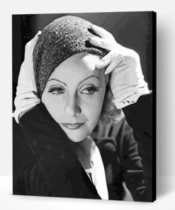 Aesthetic Actress Greta Garbo Paint By Number