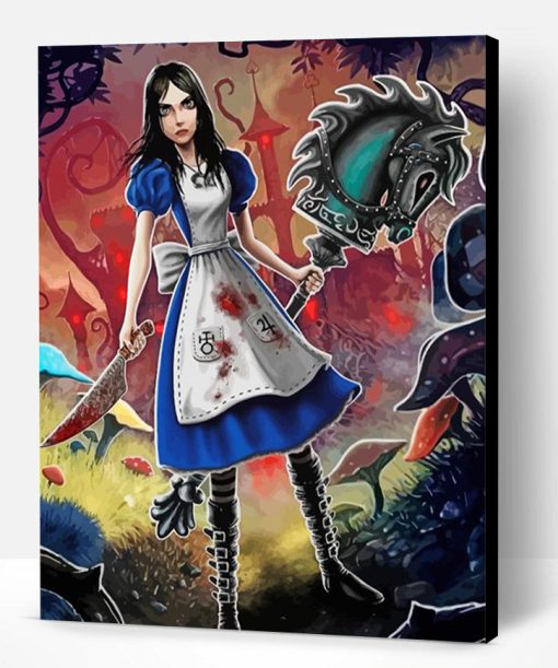 Aesthetic Alice Madness Returns Art Paint By Number