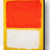 Aesthetic Orange And White Rothko Paint By Number