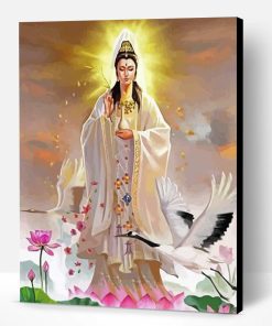 Aesthetic Quan Yin Paint By Numbers