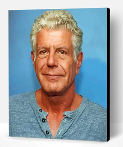 Anthony Bourdain Paint By Number