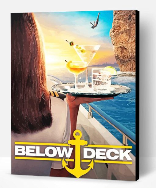 Below Deck Serie Poster Paint By Number