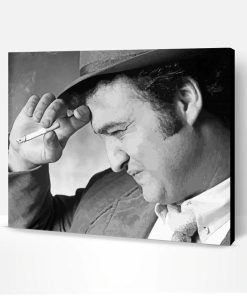 Black And White John Belushi Paint By Number