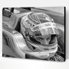 Black And White Max Verstappen Paint By Number