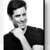 Black and White John Stamos Paint By Number