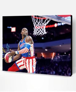 Cool Harlem Globetrotters Player Paint By Number