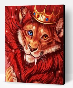 Cute Lion Crown Paint By Number