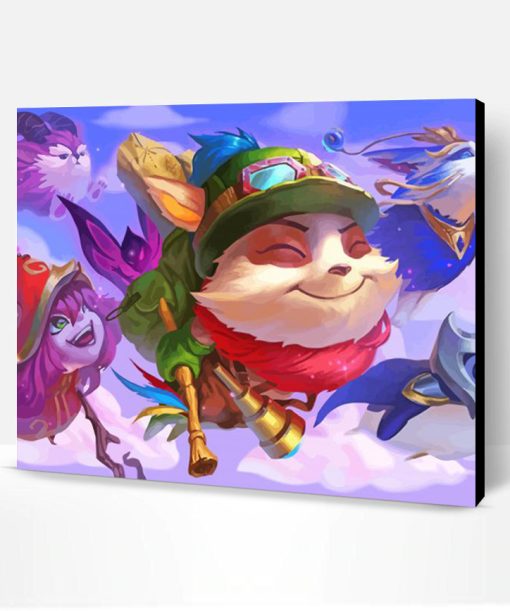 Flying Teemo Paint By Number