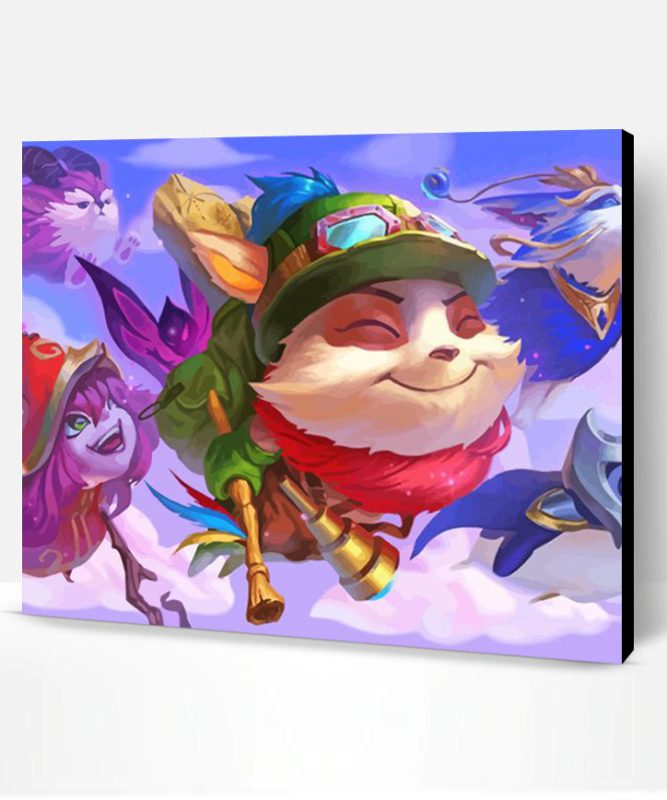 Flying Teemo Paint By Number