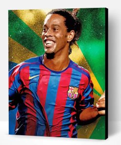 Football Player Ronaldinho Paint By Numbers