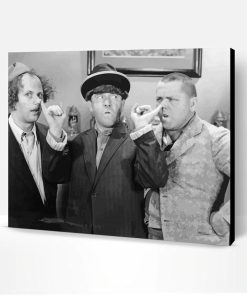 Funny Three Stooges Paint By Number