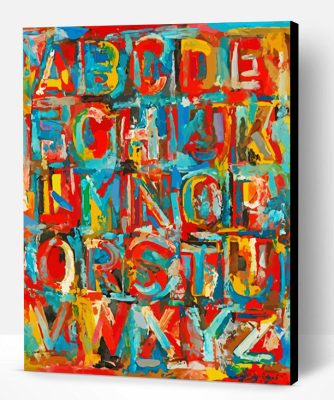 Jasper Johns Art Paint By Number