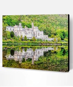 Kylemore Abbey Water Reflection Paint By Number