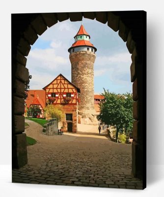 Nuremberg Castle View Paint By Number