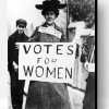 Retro Votes For Women Paint By Number