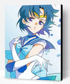 Sailor Mercury Art Paint By Number