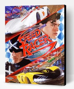 Speed Racer Movie Poster Paint By Number