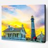 Sunset Tybee Island Light Station Paint By Number