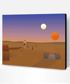 Tatooine Star Wars Paint By Number