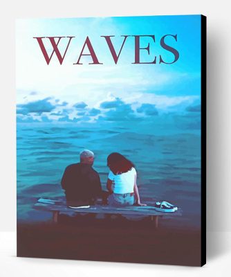 Waves Movie Poster Paint By Number