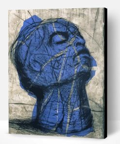 William kentridge Blue Head Paint By Number