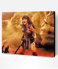 Xena Warrior Princess Art Paint By Number
