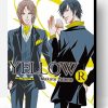 Yellow Manga Poster Paint By Number