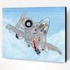 A10 Aircraft Art Paint By Number