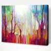 Abstract Forest Paint By Numbers