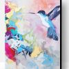 Abstract Hummingbird Paint By Numbers