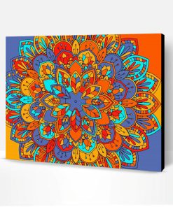 Abstract Mandala - Paint By Number