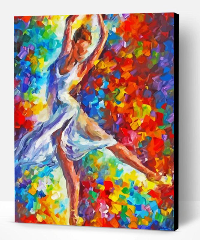 Abstract Woman Dancing Paint By Numbers
