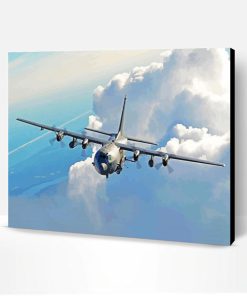 Ac 130 Airplane Paint By Number
