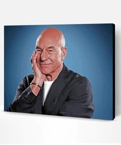 Actor Patrick Stewart Paint By Numbers