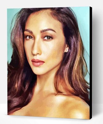 Actress Solenn Heussaff Paint By Number